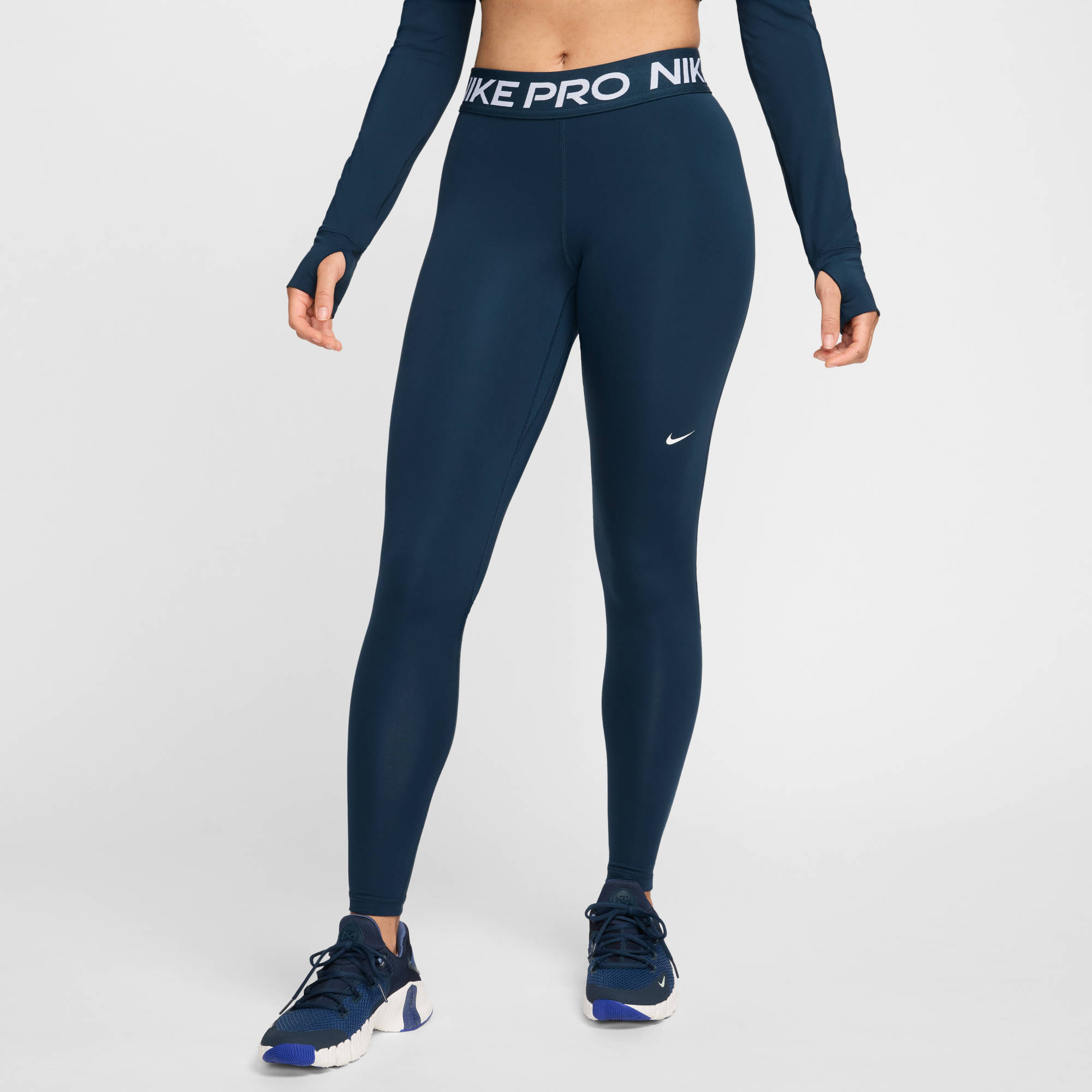 Nike Nike Pro Women"s Mid-Rise Mesh
