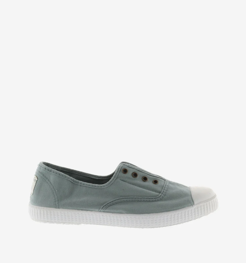 1915 INGLESA TENNIS TOILE DREC® ÉLASTIQUE Baskets en toile avec élastique pour femme JADE