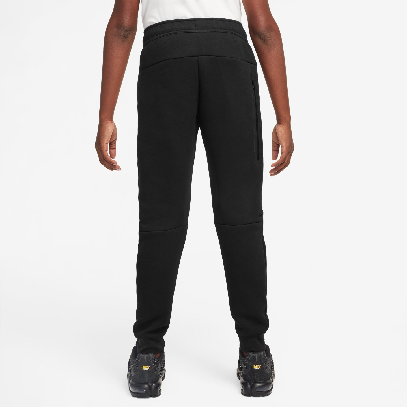 Nike Tech Fleece Sportswear Trainingspak Kids Zwart Donkergrijs