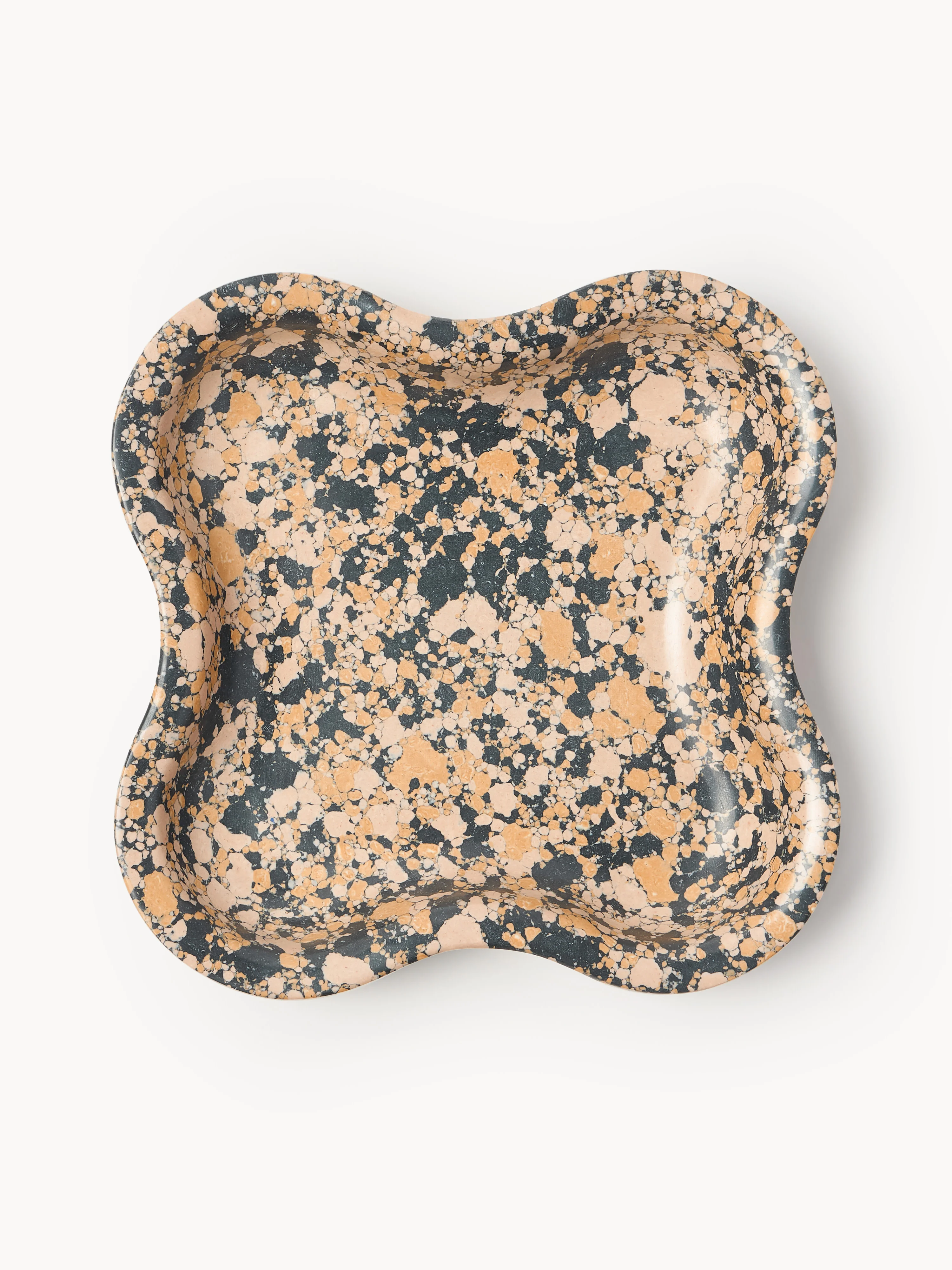 Decoratieve schalen Elara van kunstmarmer, 6-delig