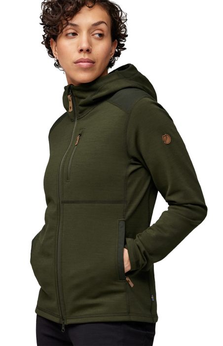 Keb Fleece Hoodie Women damefleece