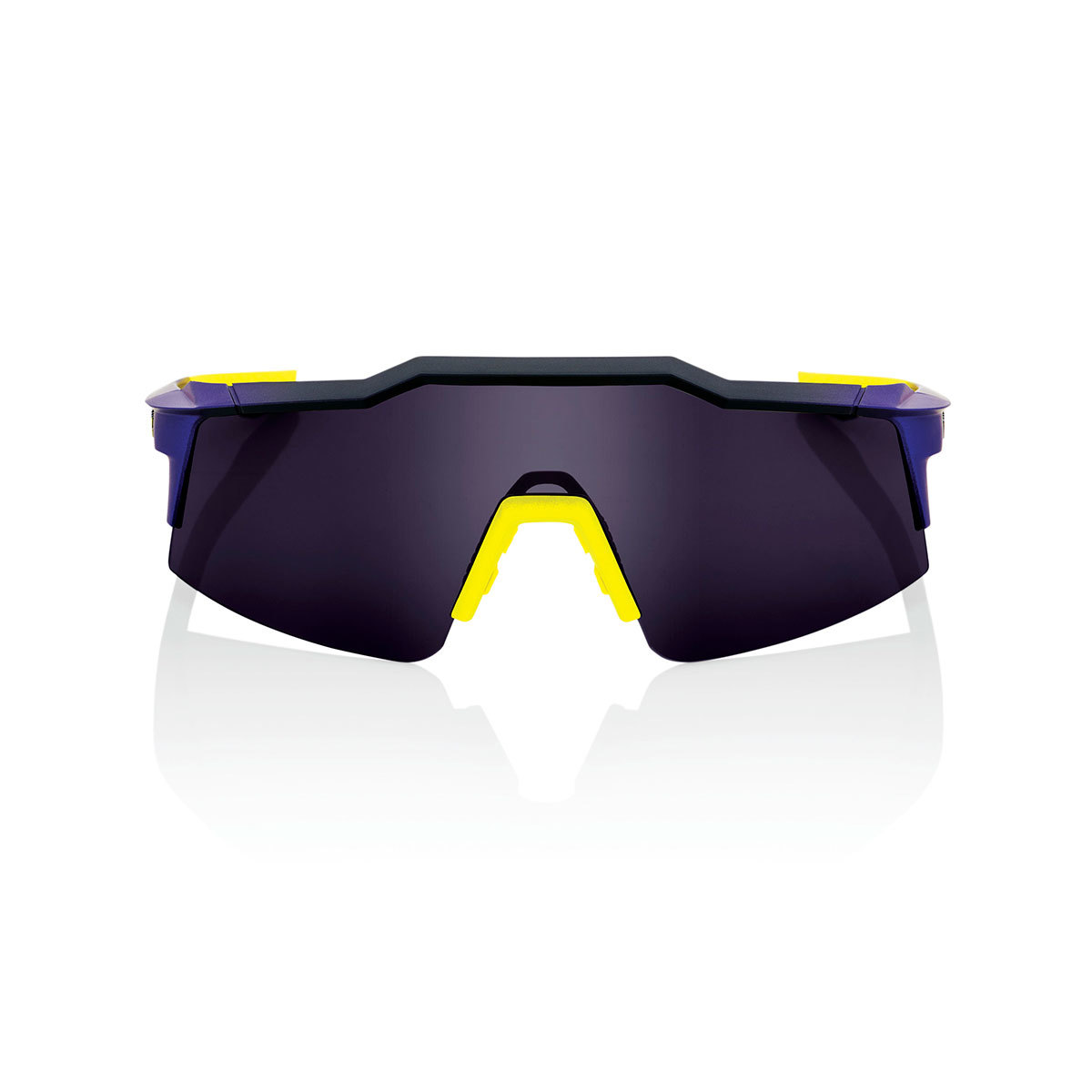 100% Speedcraft SL Sport Zonnebril Mat Metallic Digital Brights met Smoke L