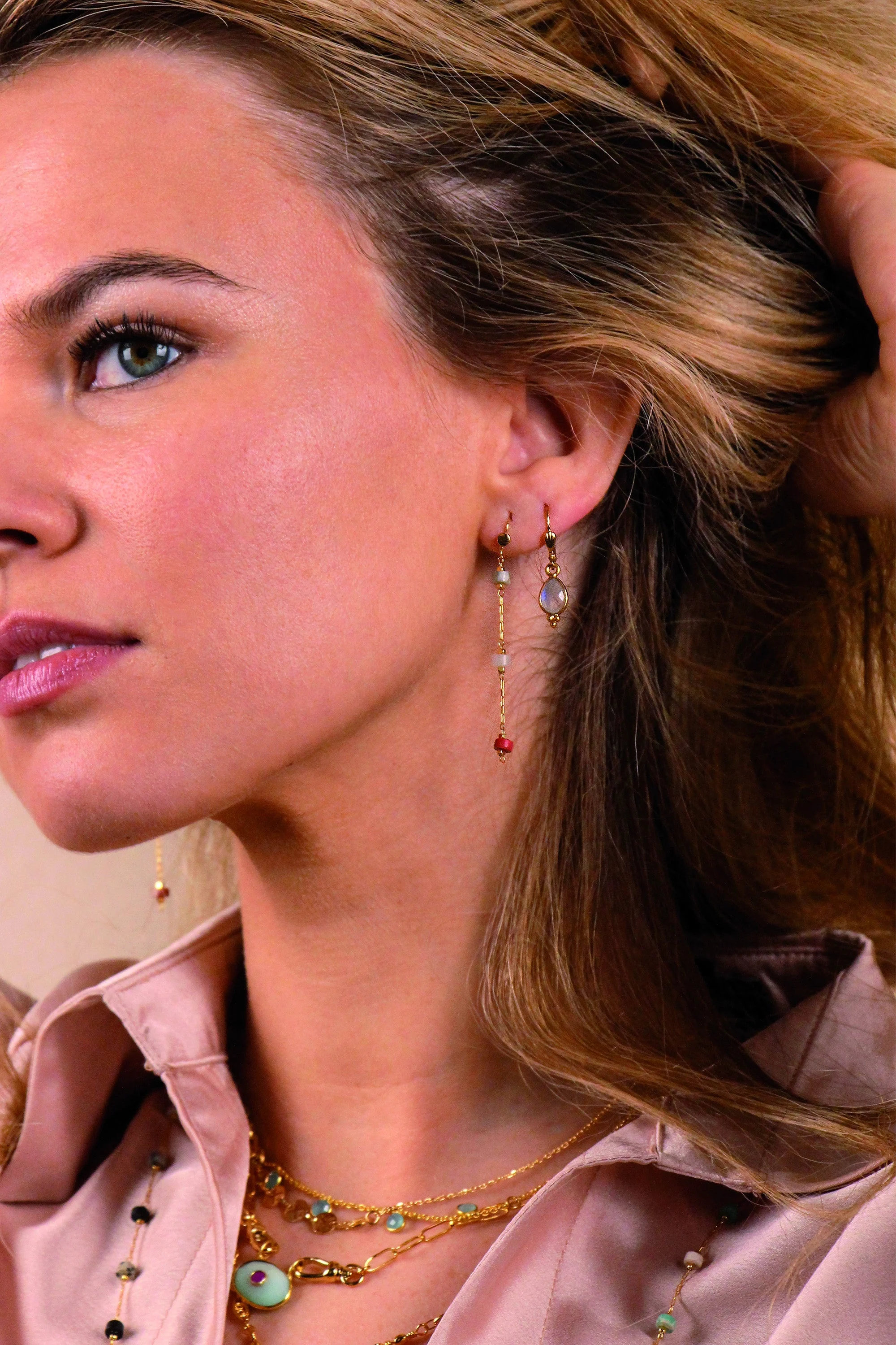 THALIA - Boucles | Rouge