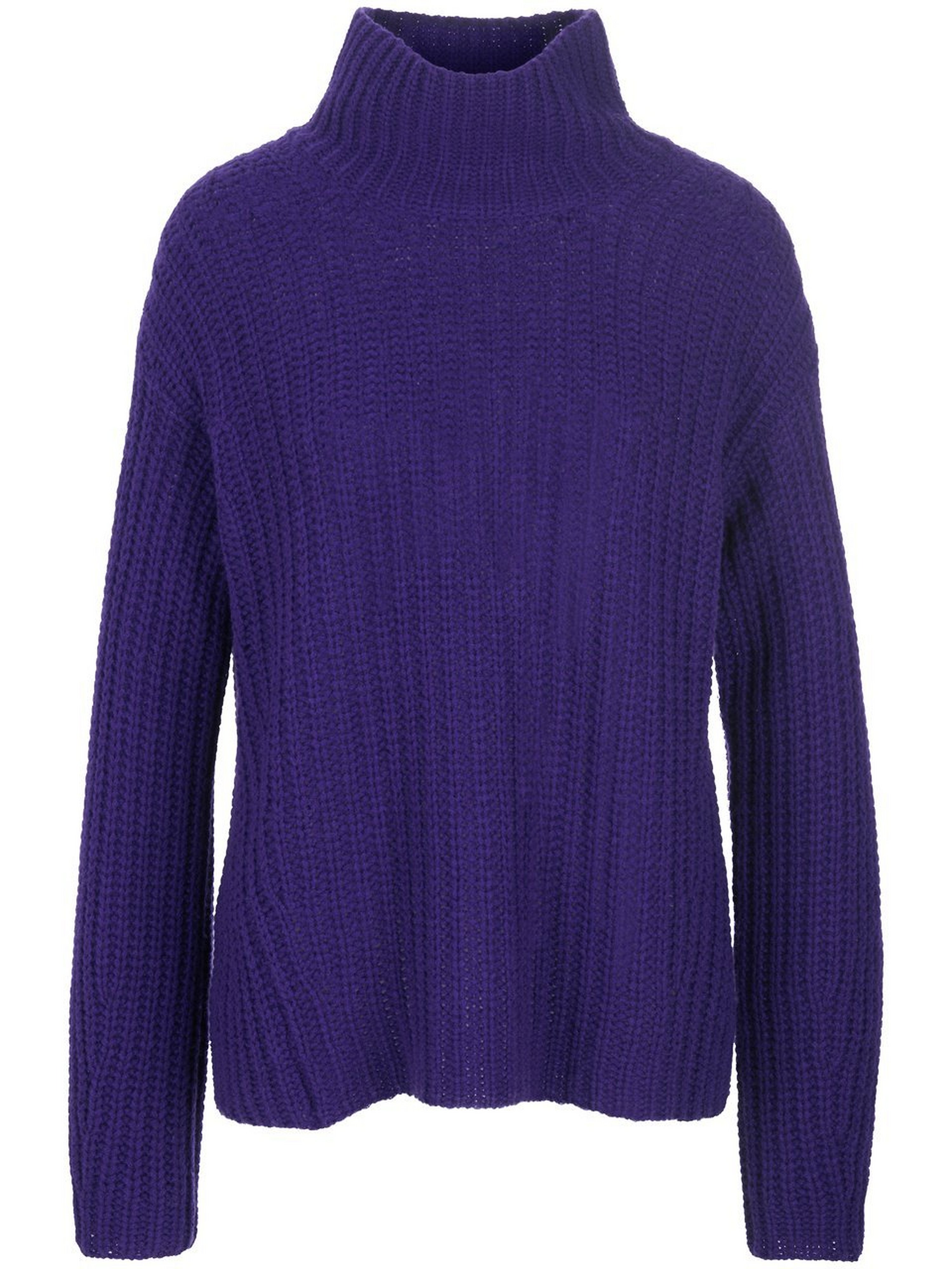 Kaschmir-Pullover mit Stehkragen