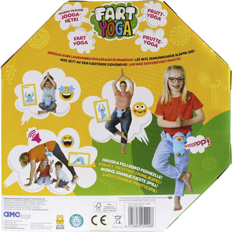 Squishmallows GAMES Fart Yoga