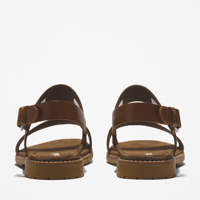 Sandalo a Doppia Fascia Chicago Riverside da                Donna in marrone chiaro