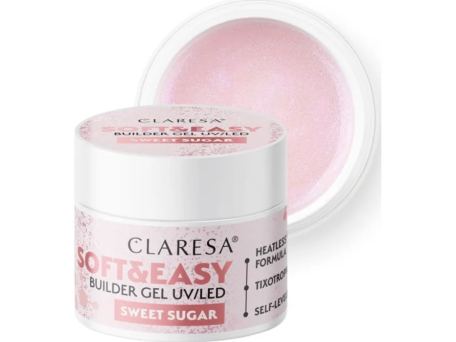 Activeshop Claresa żel budujący Soft&Easy gel sweet sugar 90g