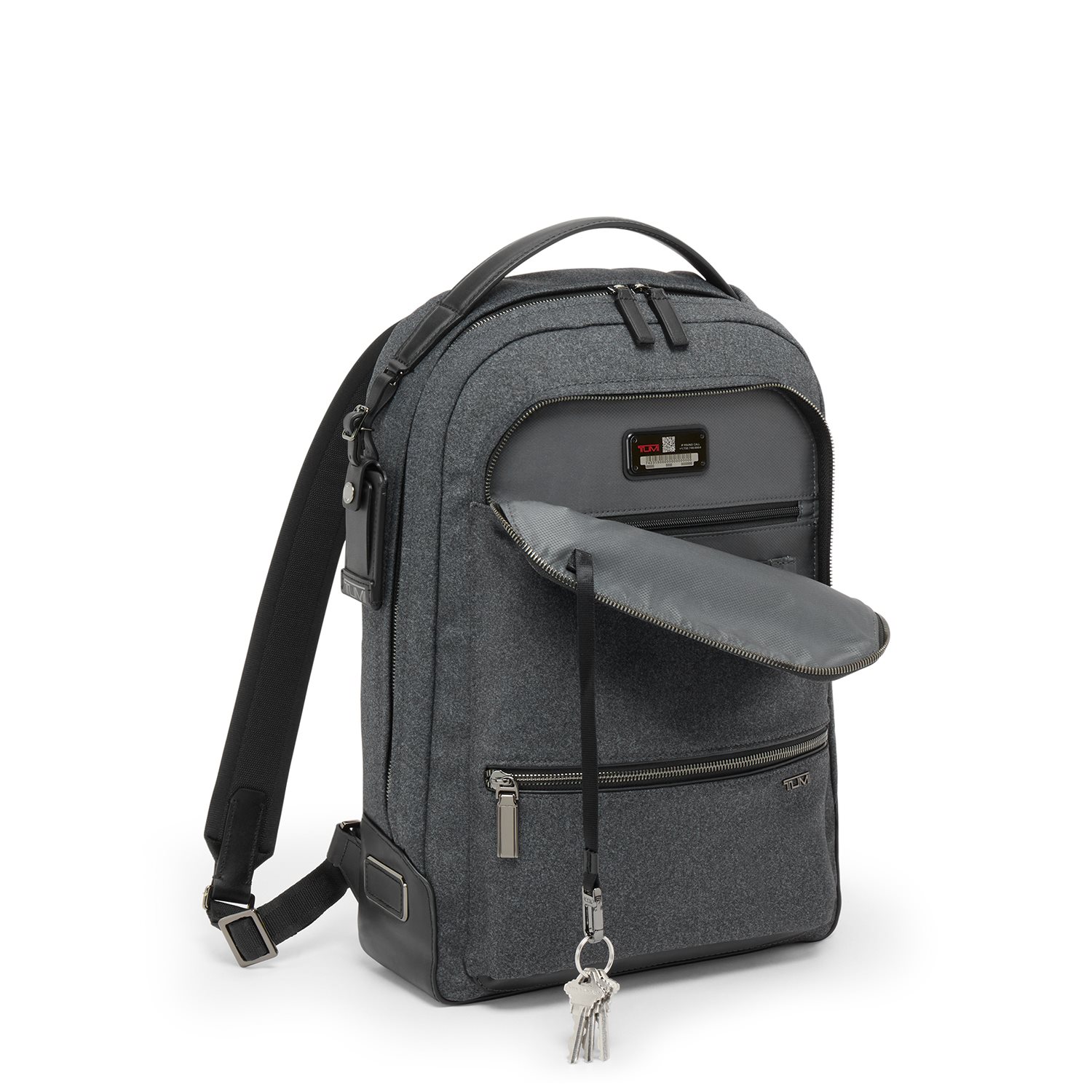 Tumi Harrison Bradner Backpack dark charcoal