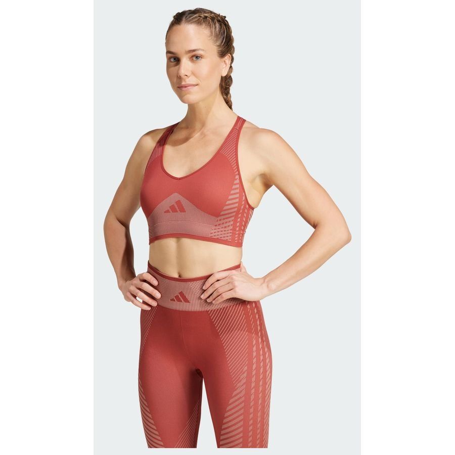 Adidas Brassière AEROKNIT Training Maintien léger