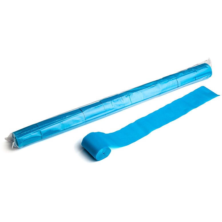 Magic FX STR04LB papieren streamers 20mx5cm lichtblauw 10st