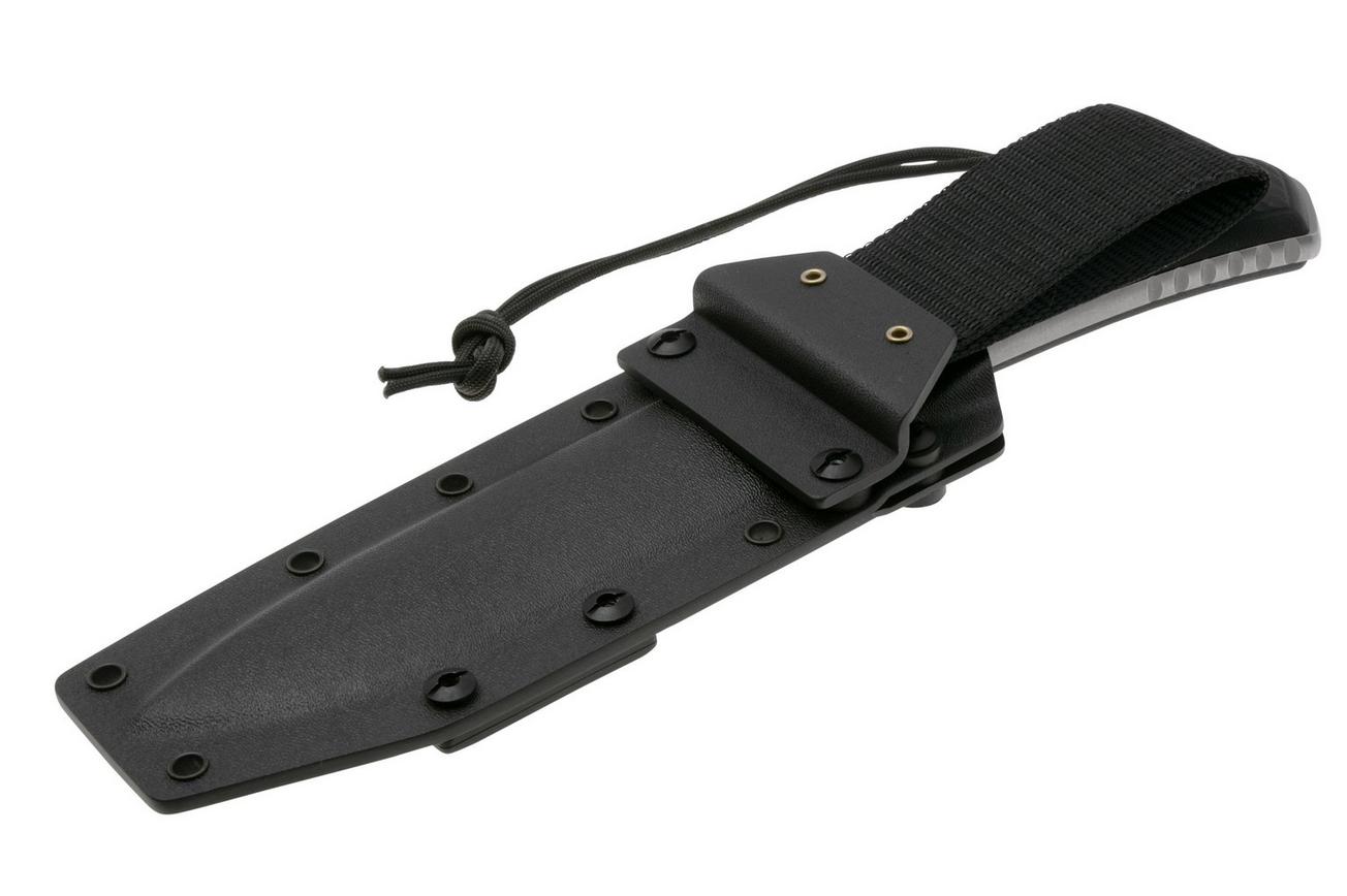 TRC Knives Apocalypse TI-AP-ST-WSD-FIN Elmax Stone Washed, Black Canvas Micarta, survivalmes