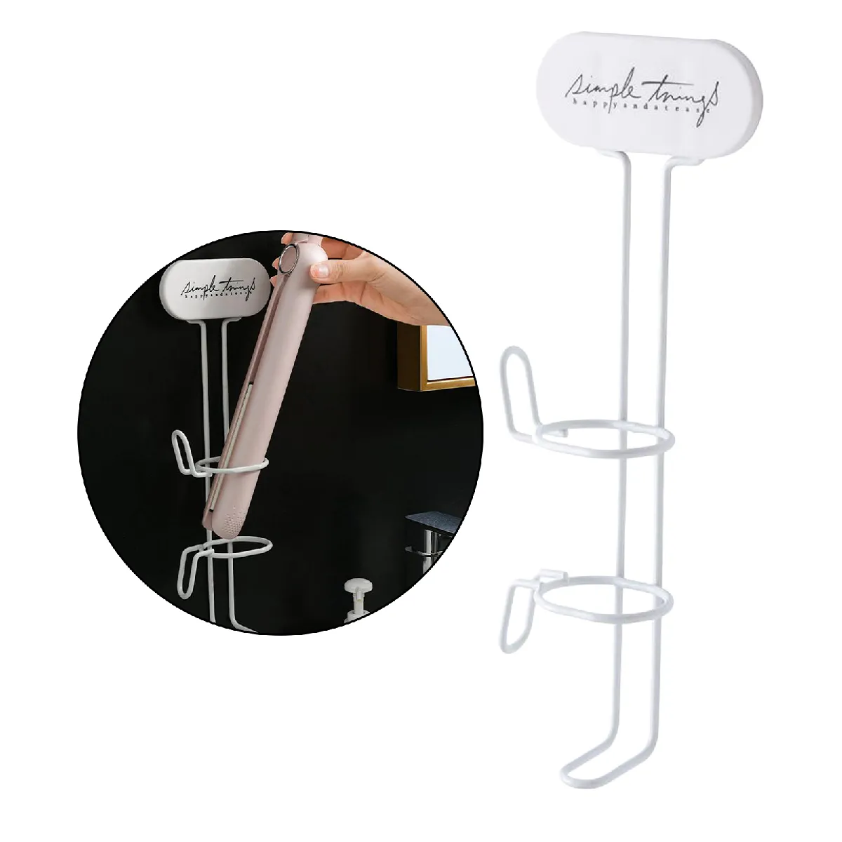 Support de Fer à Friser Blanc