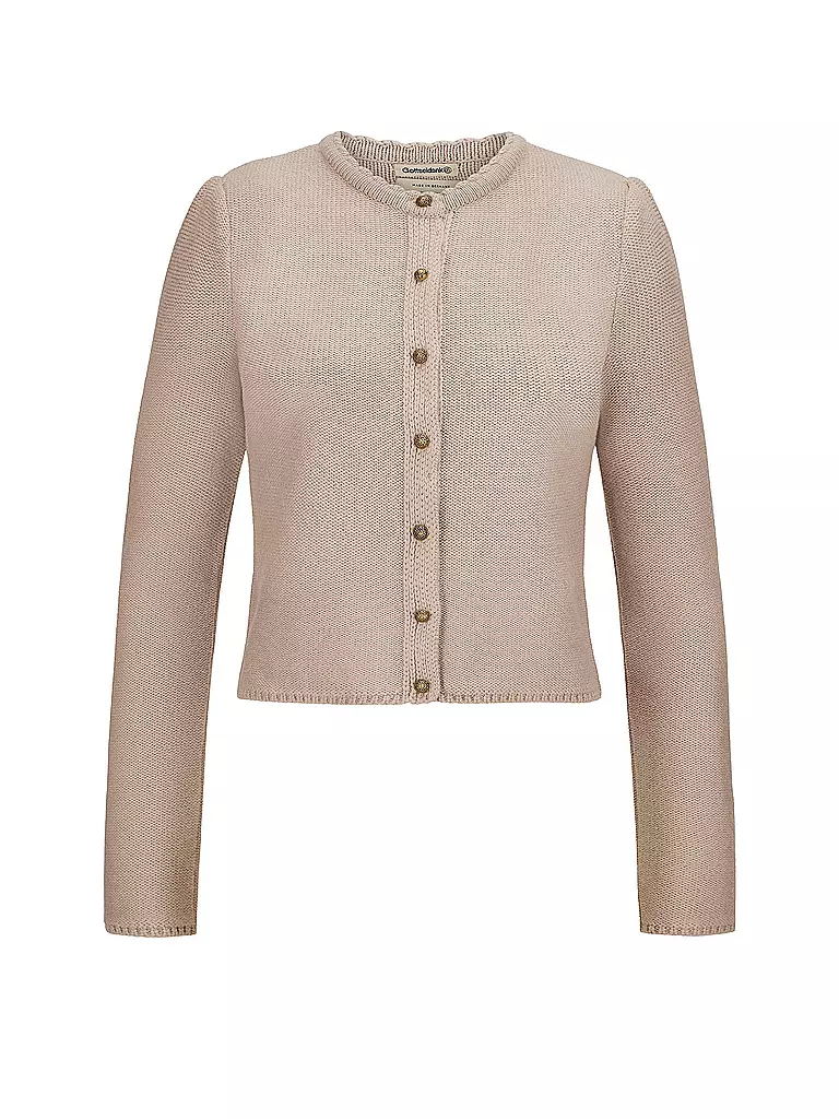 GOTTSEIDANK Trachtenstrickjacke MIRL beige