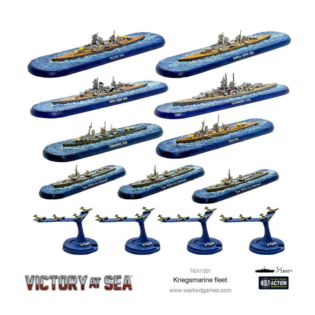 Victory at Sea - Kriegsmarine Fleet