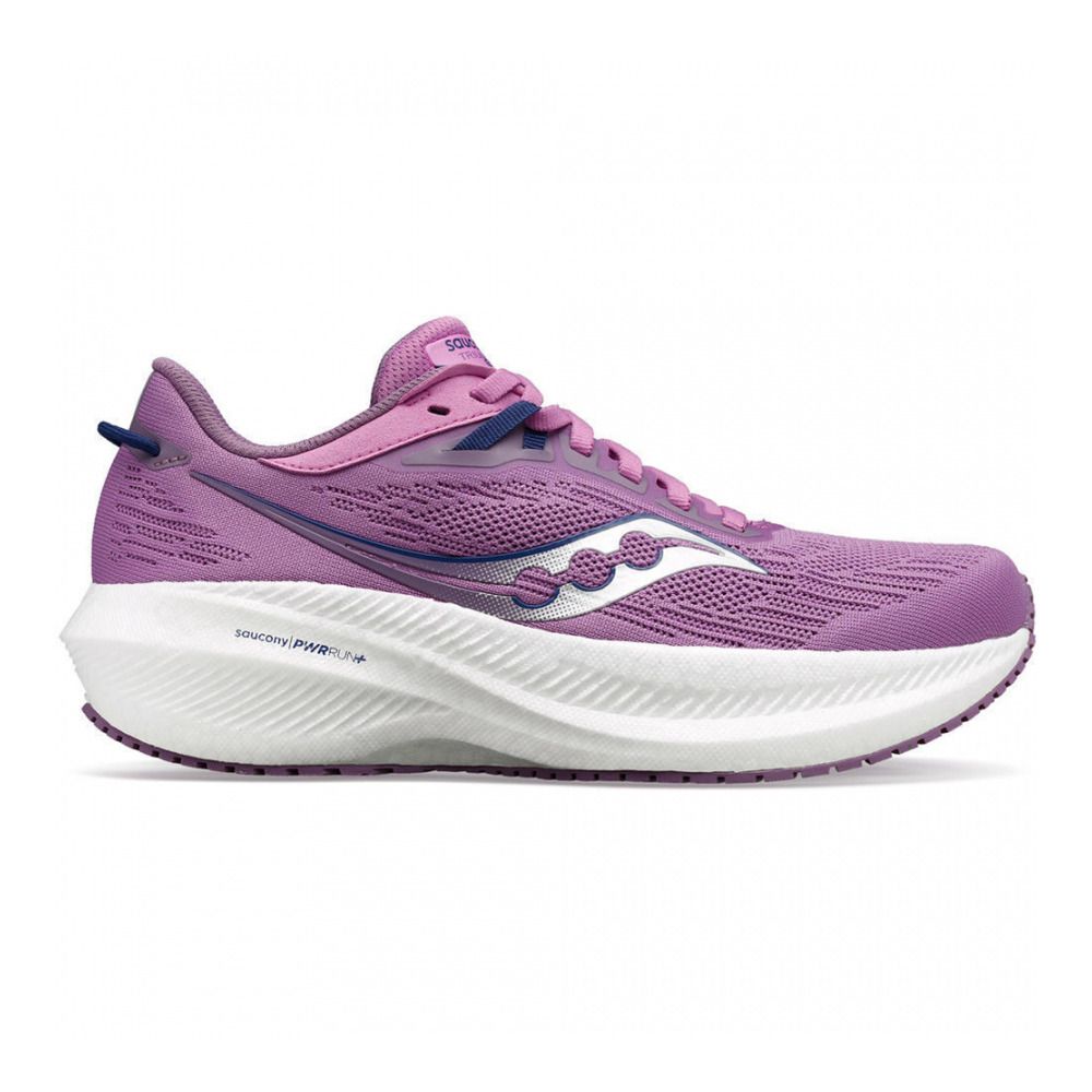 Saucony TRIUMPH 21 - Chaussures running Femme grape/indigo