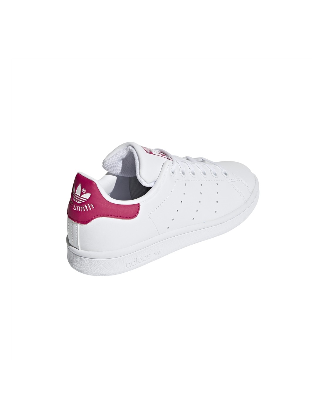 adidas sneakers femme stan smith j blanc rose