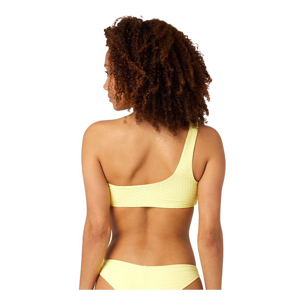 Rip Curl CUSTOM RIB ONE STRAP - Haut de maillot de bain Femme light yellow