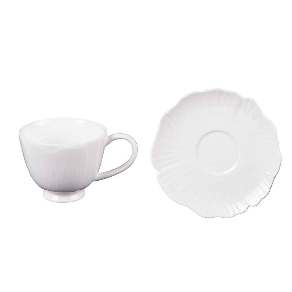 Tasse à thé avec sous tasse Ginkgo 20 cl (lot de 6) Table passion
