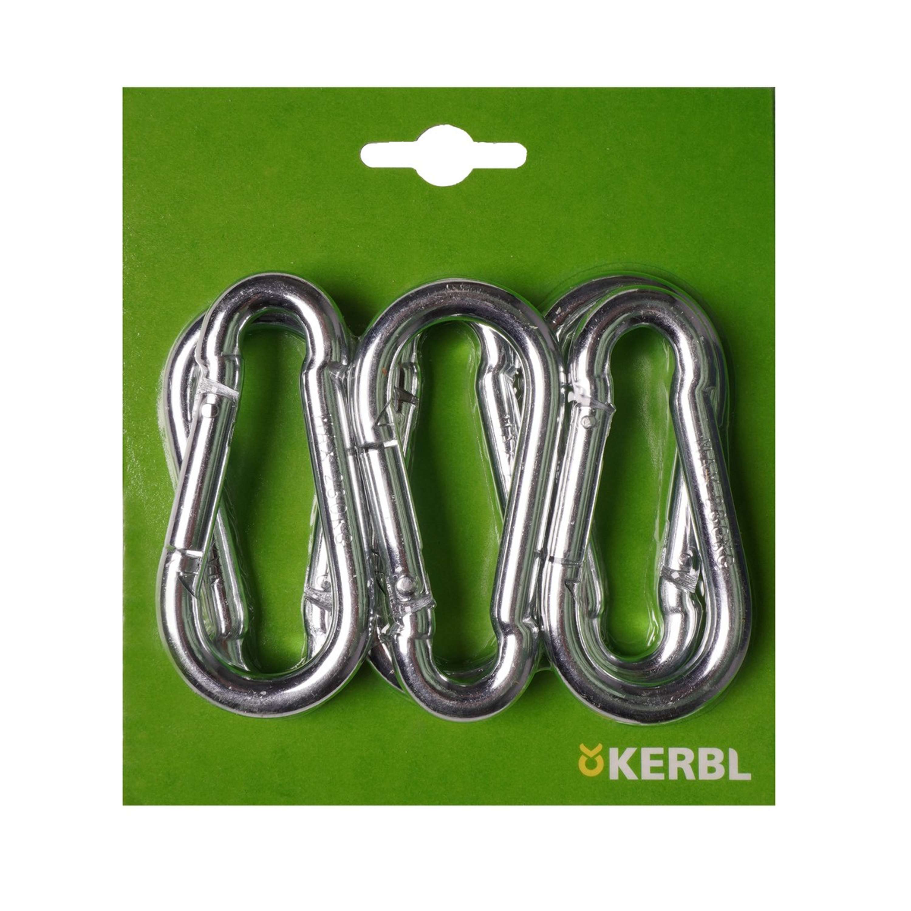 Kerbl Karabijnhaak per 6 stuks
