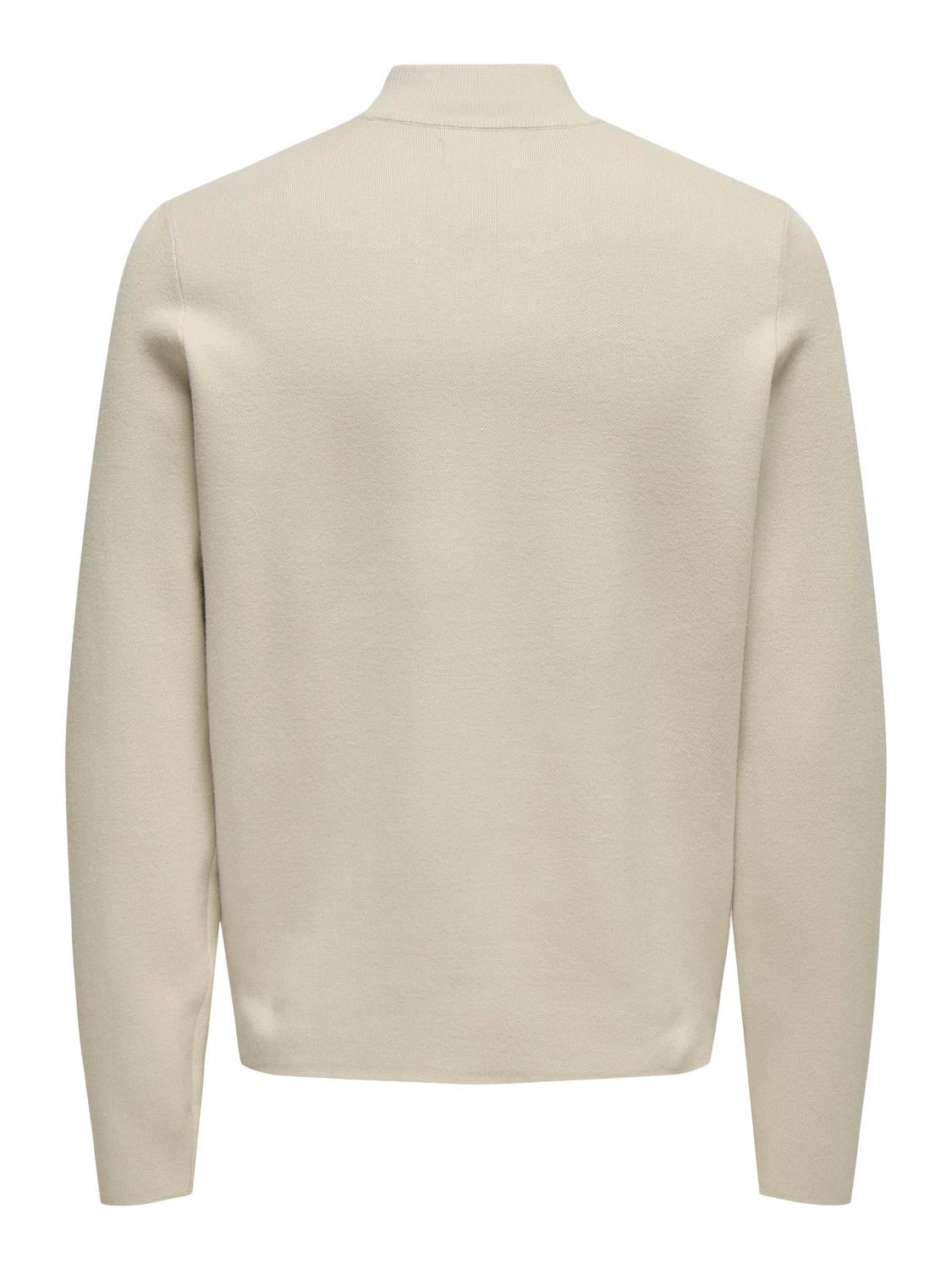 ONSCOOPER Pullover Silver Lining