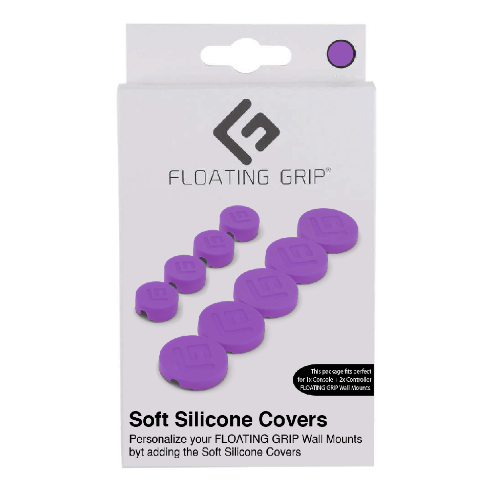 FLOATING GRIP Soft Silicon Covers for wall mounts