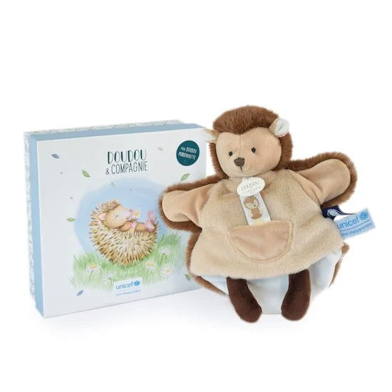 Unicef Marionnette à main   Hérisson        25 cm   de               Doudou et Compagnie
