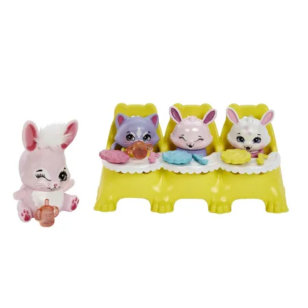 Mattel Enchantimals Baby Best Friends Bree Bunny Puppe & Twist Bunny Figur