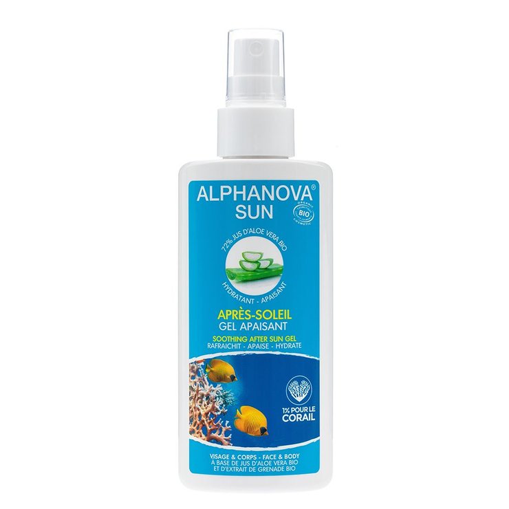 Sun Apres-soleil Gel Apaisant Bio 125ml Alphanova