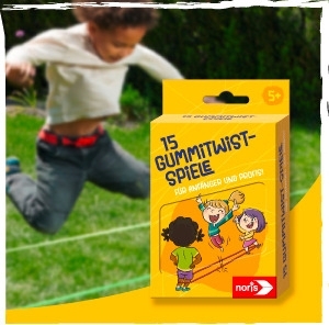 Noris 15 Gummitwist Spiele für Anfänger und Profis