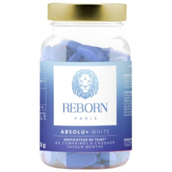 Compléments alimentaires teint unifié Absolu+ Reborn