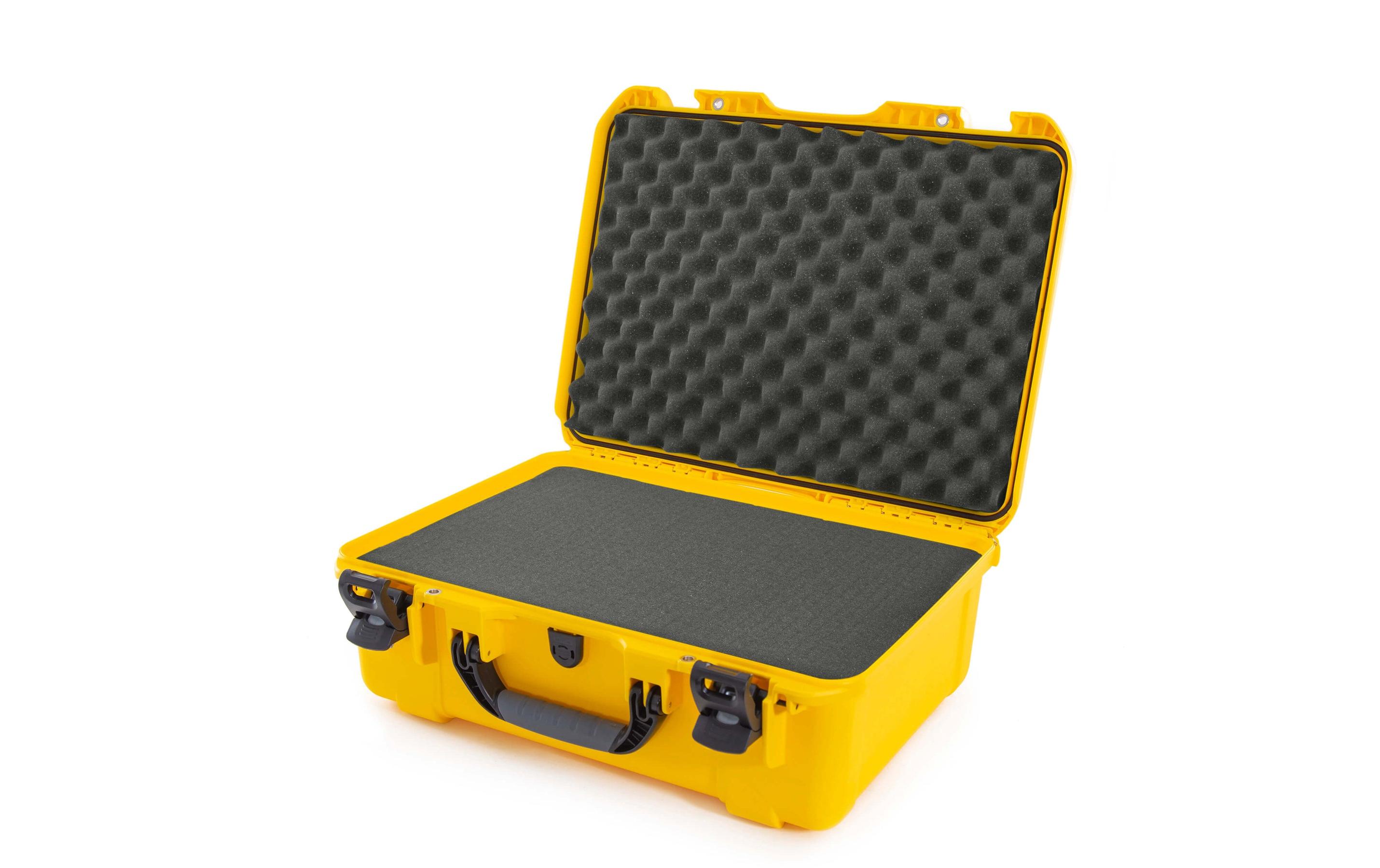 Kunststoffkoffer 940 - mit Schaum Gelb<br>Leichter, wasserdichter und robuster Hartschalenkoffer