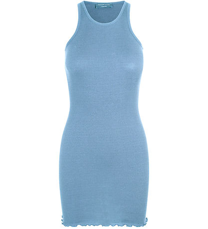 Rosemunde Kleid - Rib - Himmel Blue