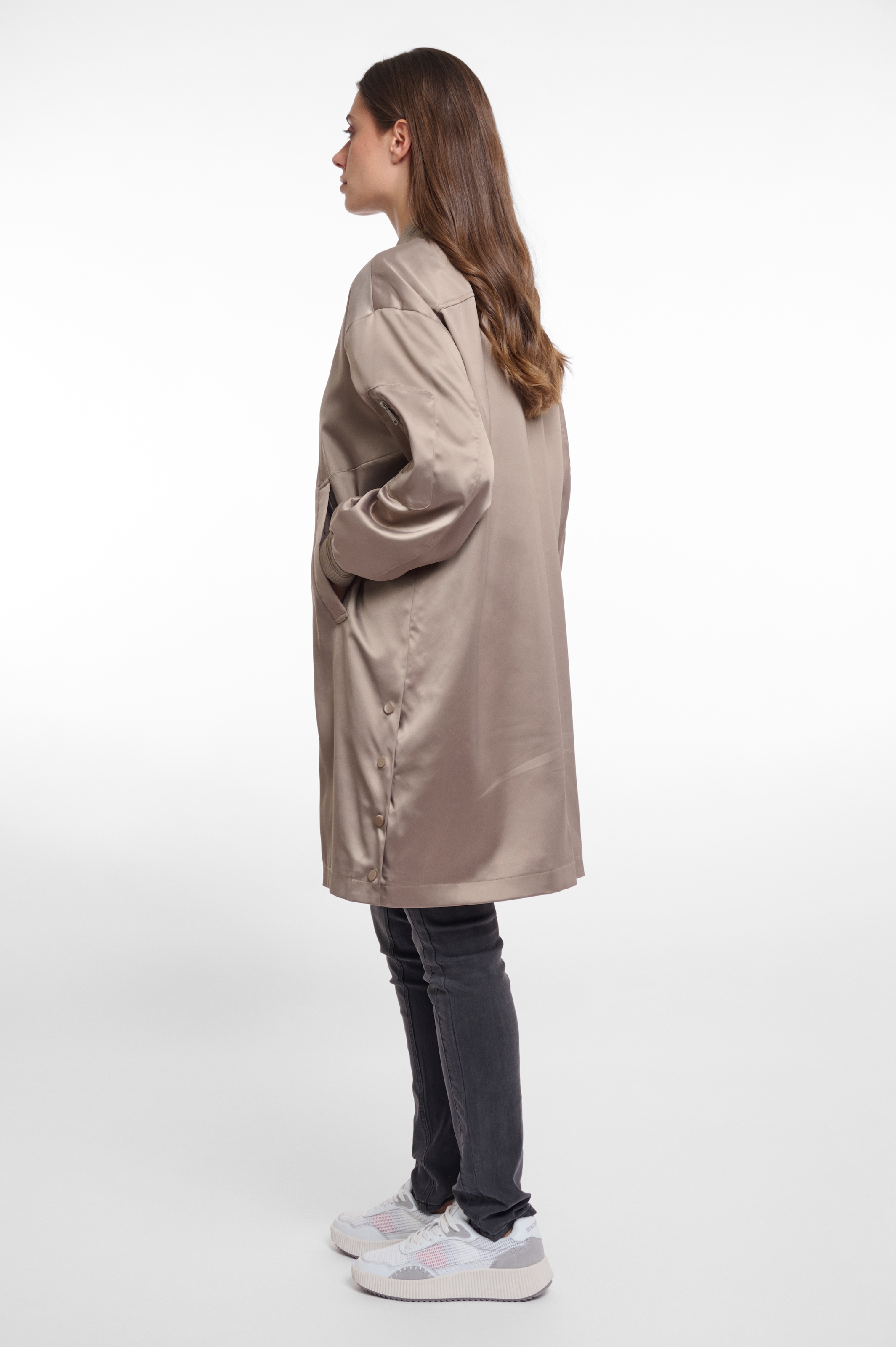 Rino & Pelle Langjacke »SUKI« mit Ärmel Tasche