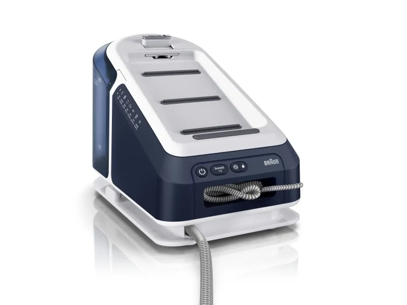 Braun CareStyle 7 Pro IS 7282 BL - Dampstrygejern med automatisk afbrydelse - såleplade: EloxalPlus FreeGlide 3D - 2700 W - blå