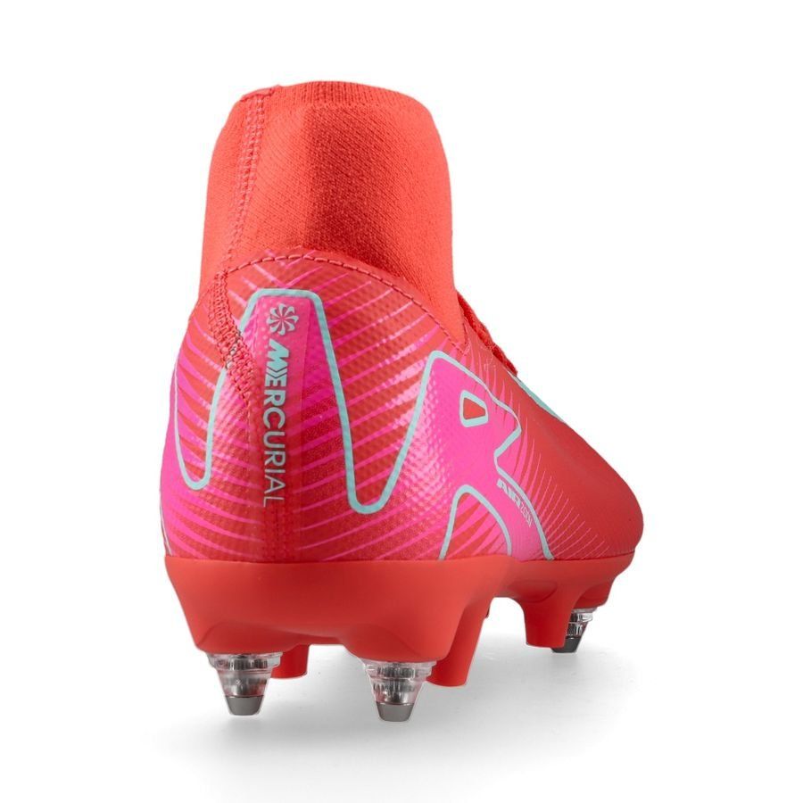 Nike Air Zoom Mercurial Superfly 10 Academy SG-PRO Anti-Clog Mad Energy - Rouge/Vert