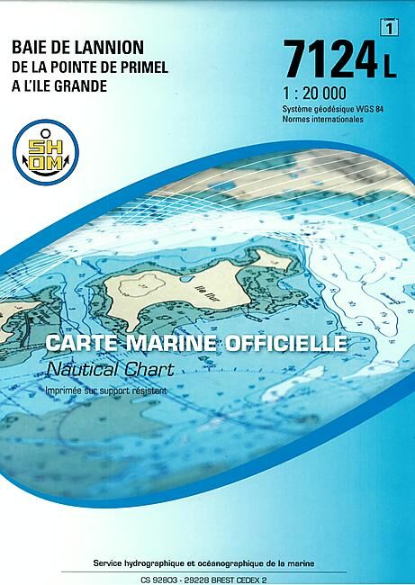 EPSHOM - 7124L BAIE DE LANNION