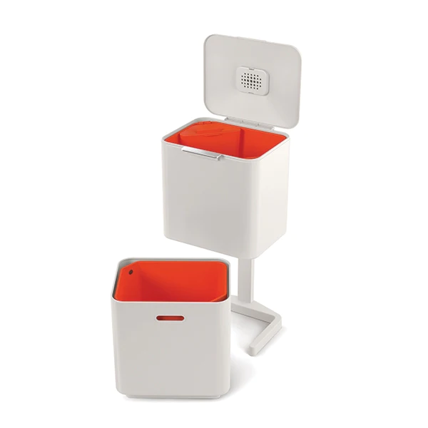 Poubelle Totem Pierre 60 L - 2 compartiments 30 L Joseph Joseph