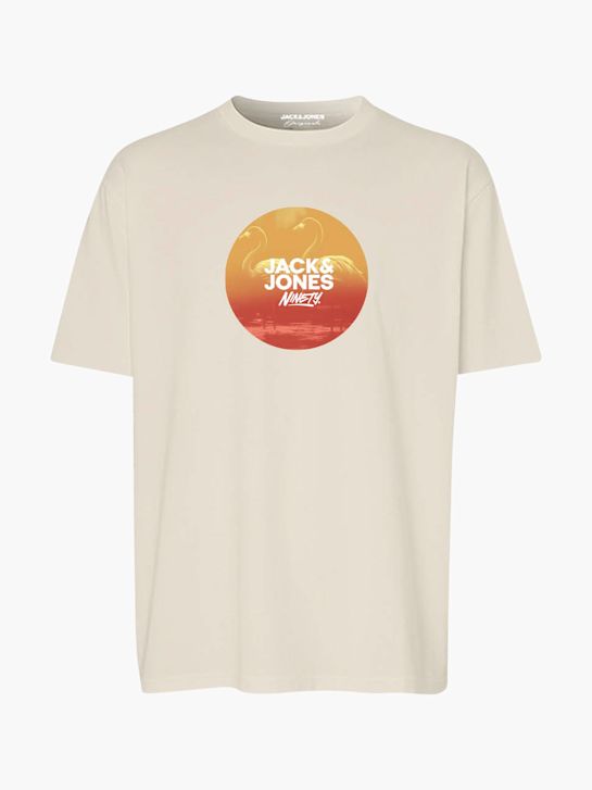 JACK & JONES T-Shirt Weiss