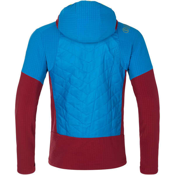 Veste softshell LA SPORTIVA KAP HYBRID HOODY M ELECTRIC BLUE/SANGRIA