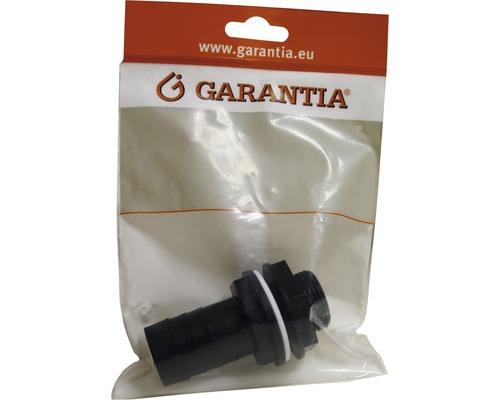 GARANTIA 1 inch slangpilaar inclusief afdichting en borgmoer