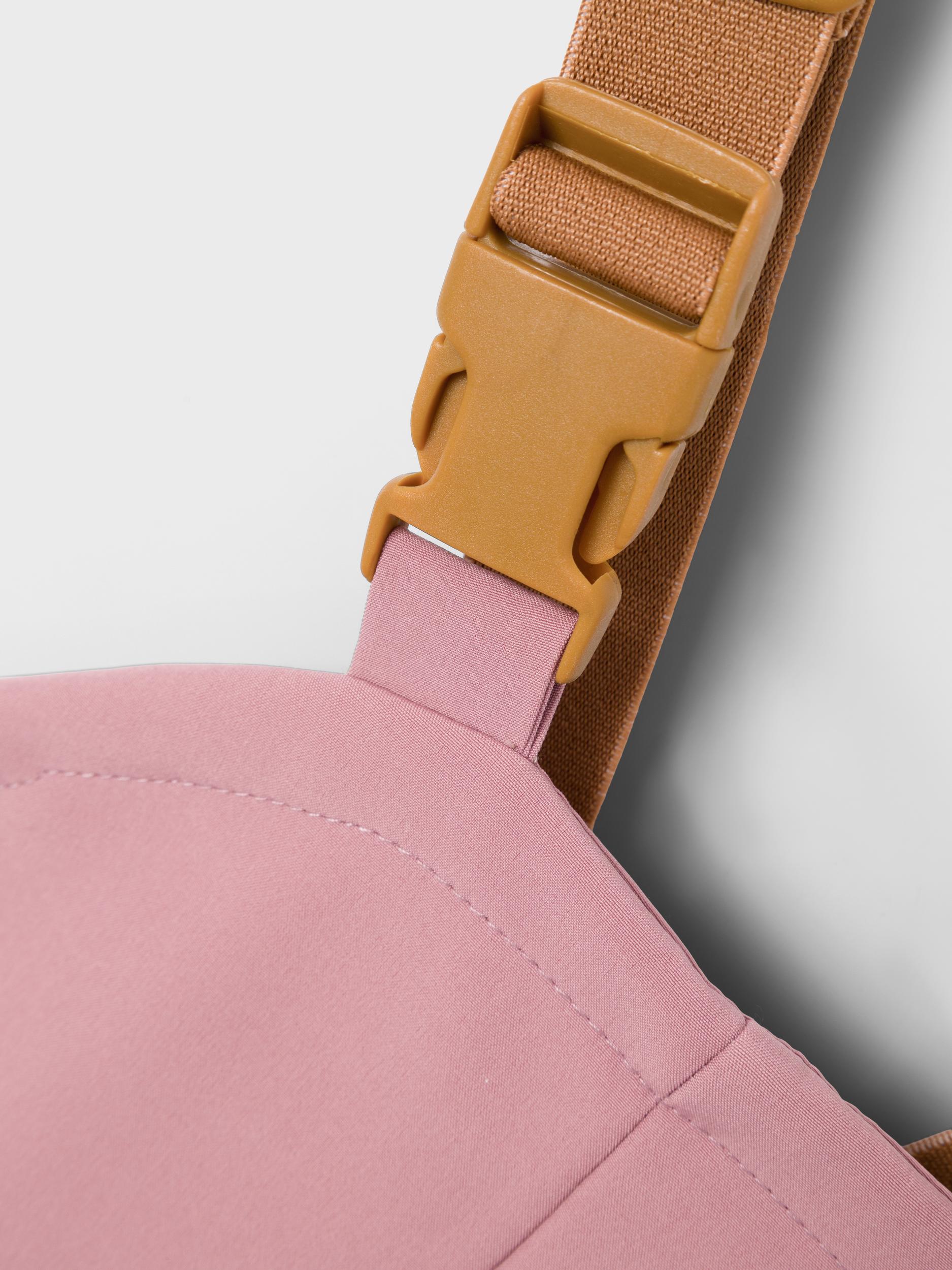 Softshell-Latzhose NMFLAALFA in nostalgia rose
