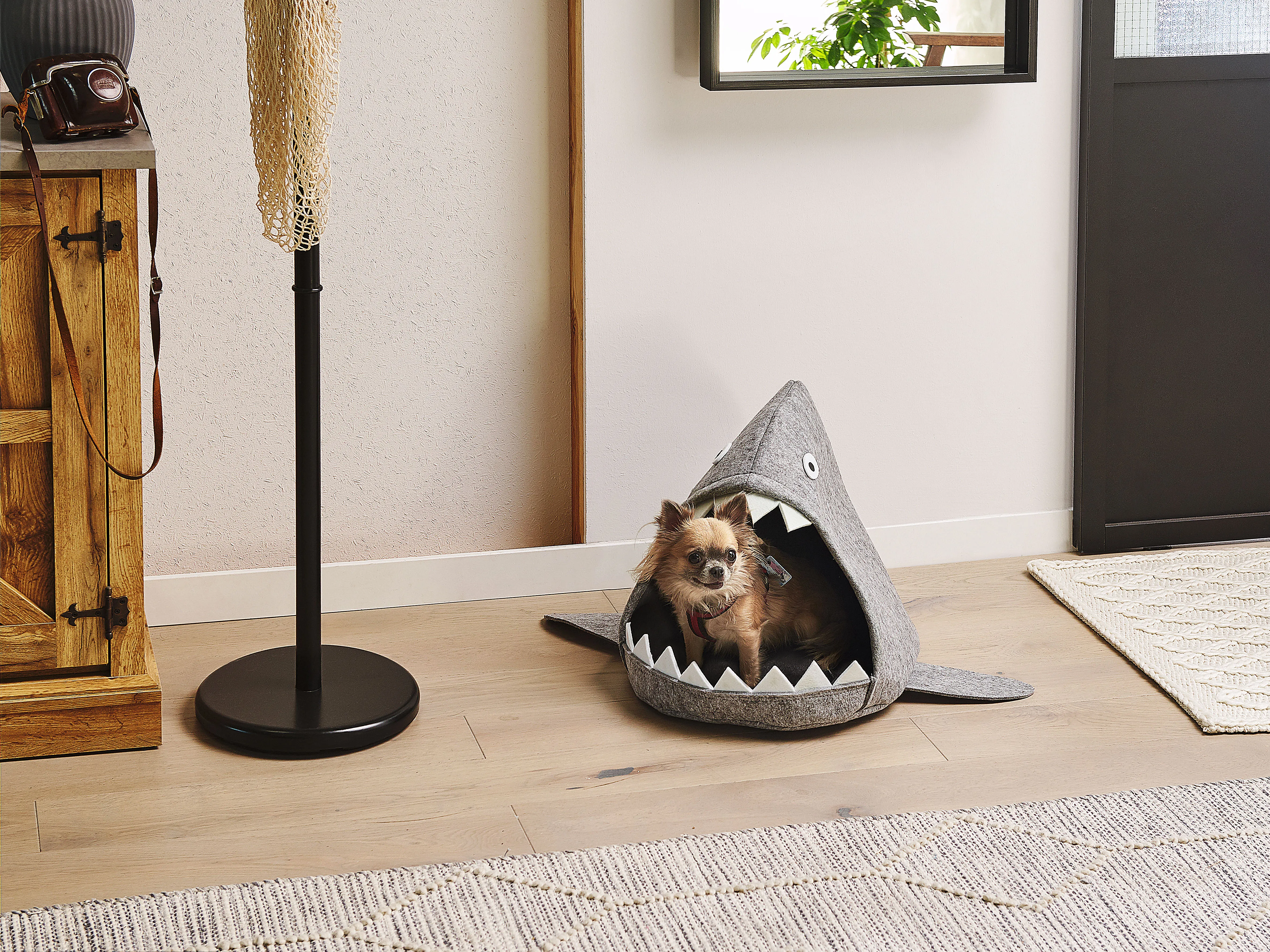 Huisdierkussen PIRANHA Vilt Lichtgrijs