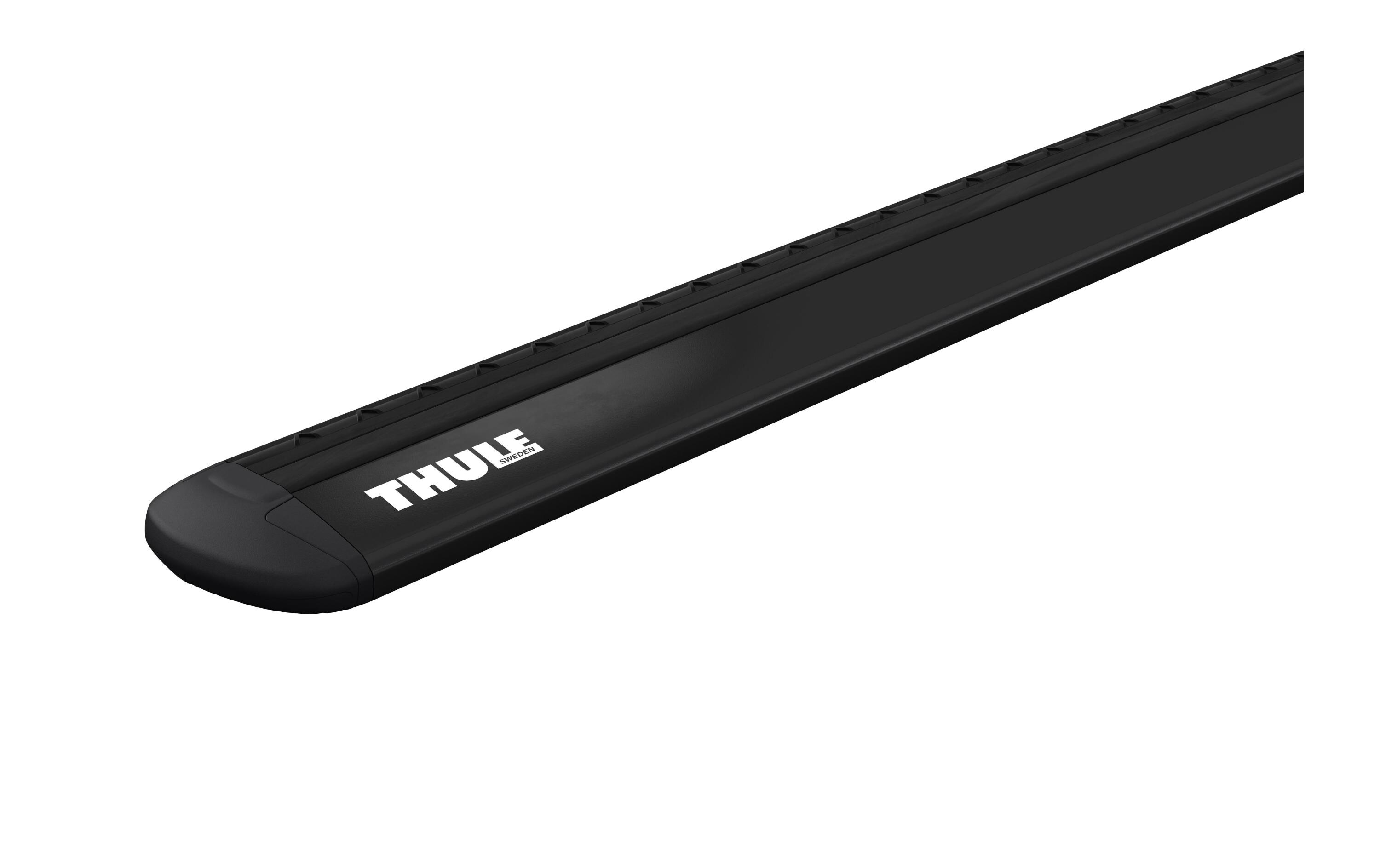 Lastenträger WingBar Evo 108 cm, Schwarz, 2 Stk.Aerodynamische Laststrebe