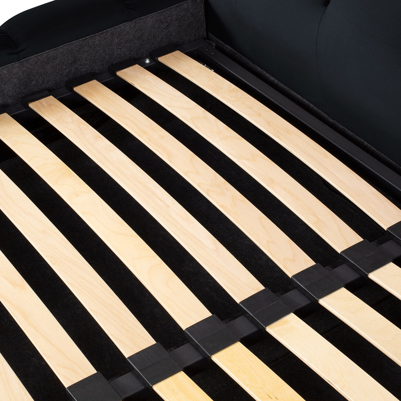 Cosmopolitan Design Lit avec coffre de rangement Bali Velours bleu foncé - 160x200 cm