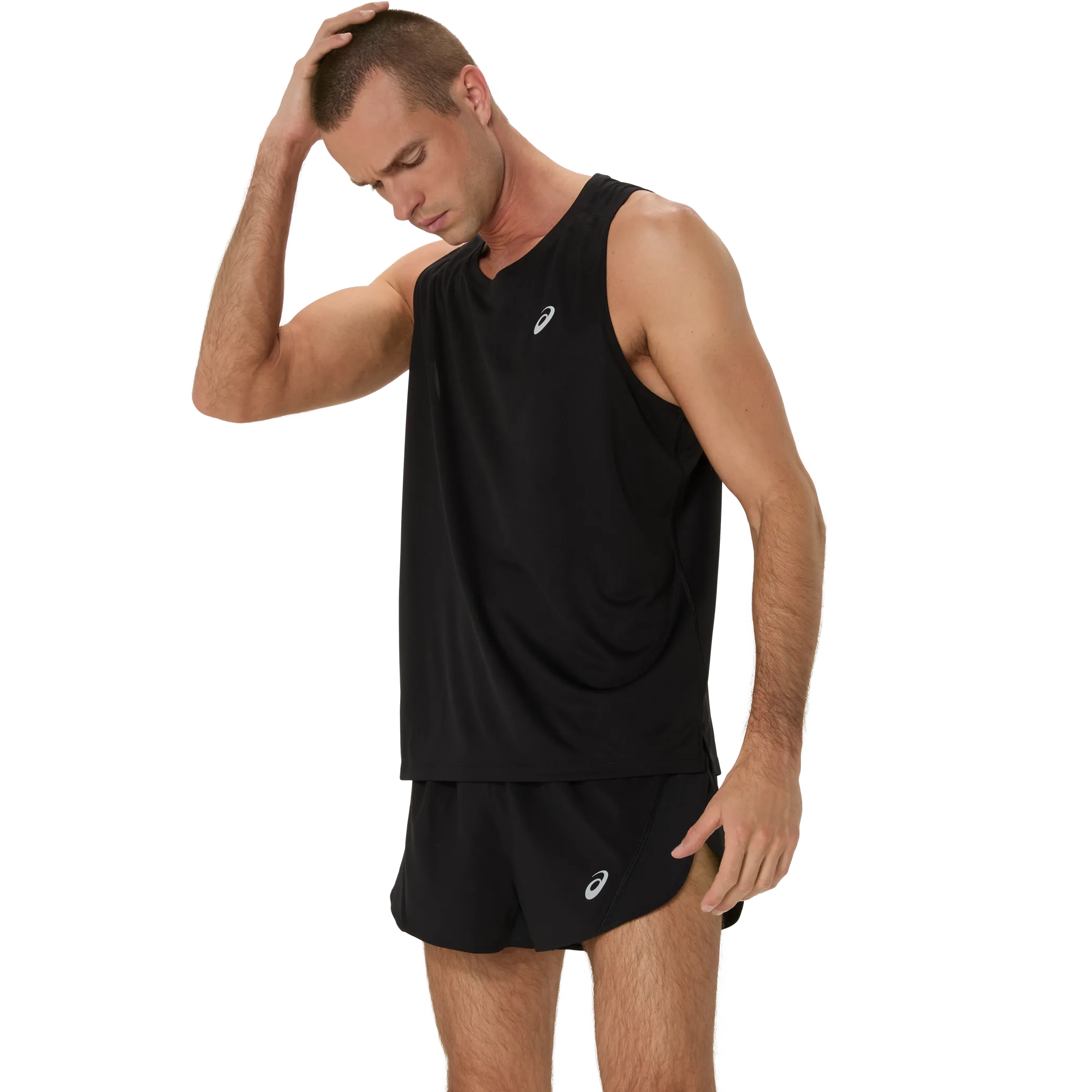 Asics Ms Asics Core Singlet Performance Black