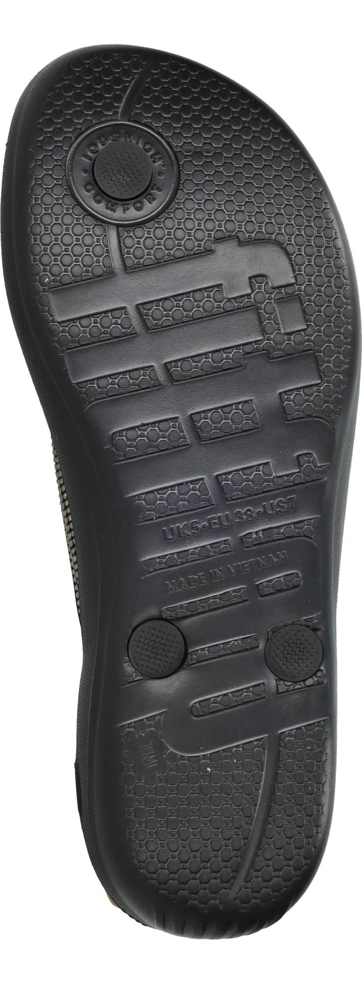 FitFlop Iqushion Teenslippers Zwart Dames