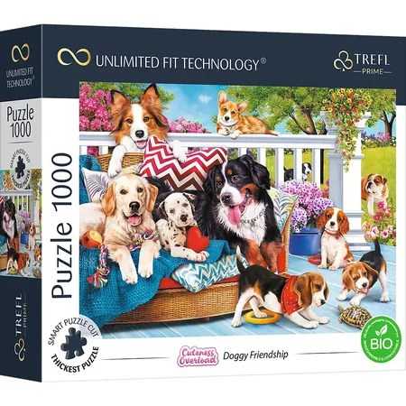 Trefl Puzzle Doggy Friendship, FSC, 1000 Teile