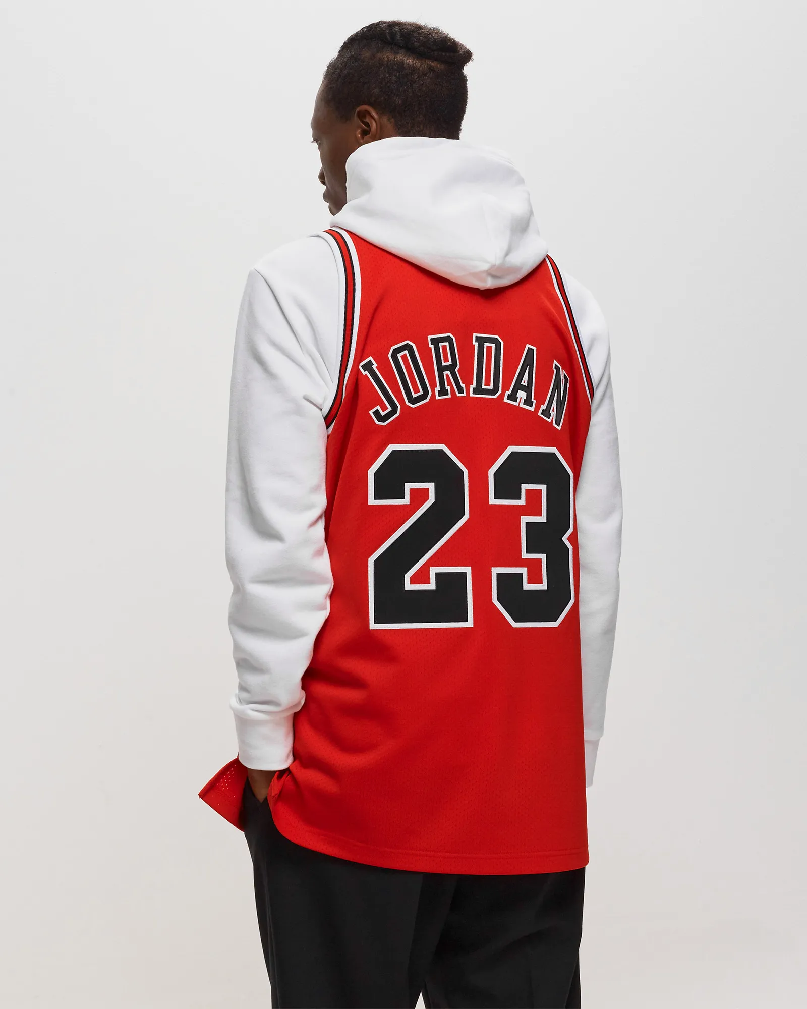 Mitchell & Ness NBA Authentic Jersey Chicago Bulls Road Finals 1995-96 Michael Jordan #23