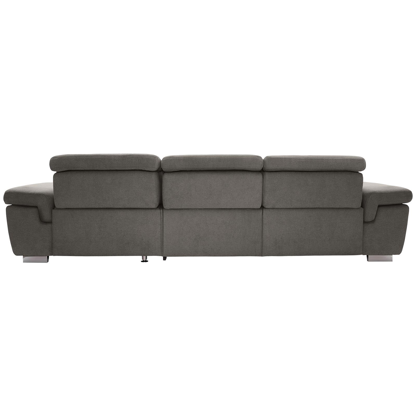 polsterpower Boxspringsofa - Belle grey - Basismodell - Recamiere rechts