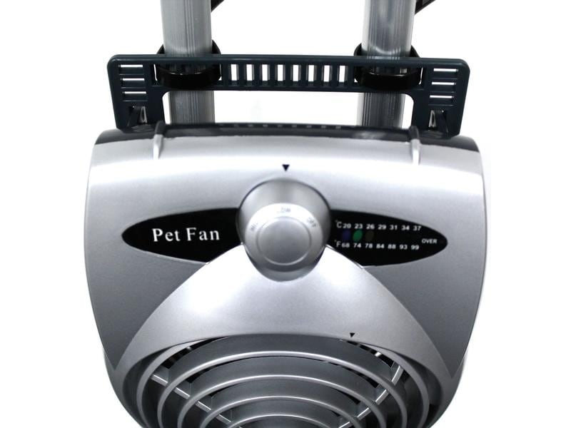 SwissPet Pet Fan, Ventilator, Silber Kühlender Ventilator für Auto